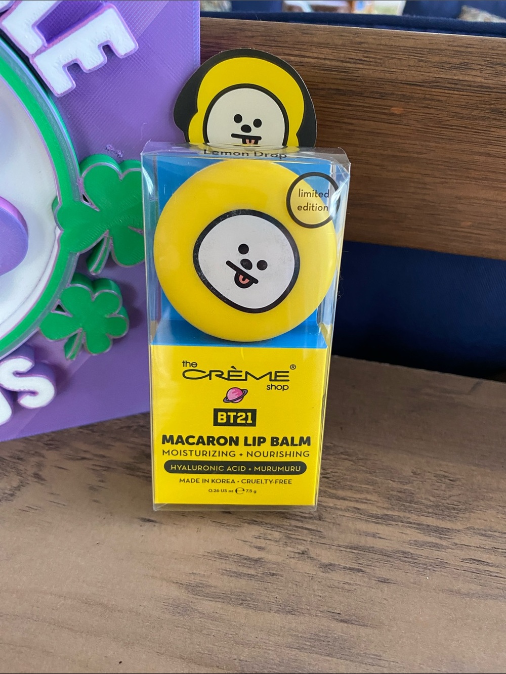 The Crème Shop BT21 Chimmy Macaron Lip Balm